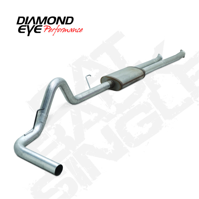 Toyota Tundra Performance Exhaust - Diamond Eye Performance - Cat Back Single AL - `10-`14 Toyota Tundra Performance Exhaust - Diamond Eye Performance - Cat Back Single AL - `10-`14